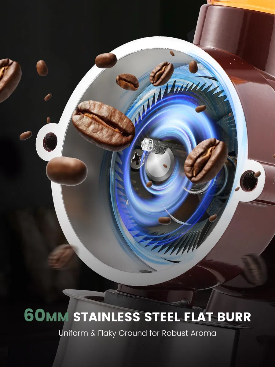 Molinillo de café eléctrico Huanyu 250G molinillo de café comercial y doméstico 200W molinillo de café automático profesional