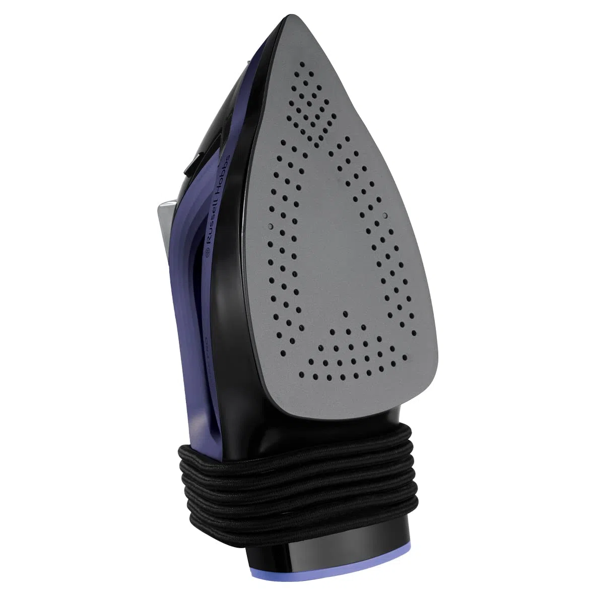 Russell Hobbs Plancha de Ropa Easy Store PRO, Cable Enrollable y Clavija se Encaja en Base para Guardar, 2400 W, Suela Cerámica, Golpe Vapor 200 g, Ajuste Automático Temperatura según Tejido,26731-56