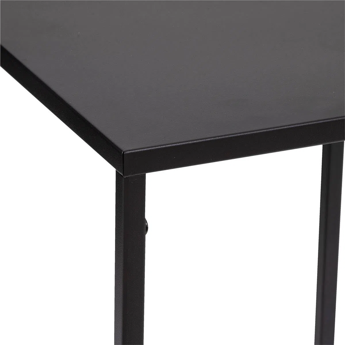Atmosphera - Juego de 2 mesas Nido Gota, Metal Negro, Altura 74 cm - para salón, Dormitorio y Mesa Auxiliar