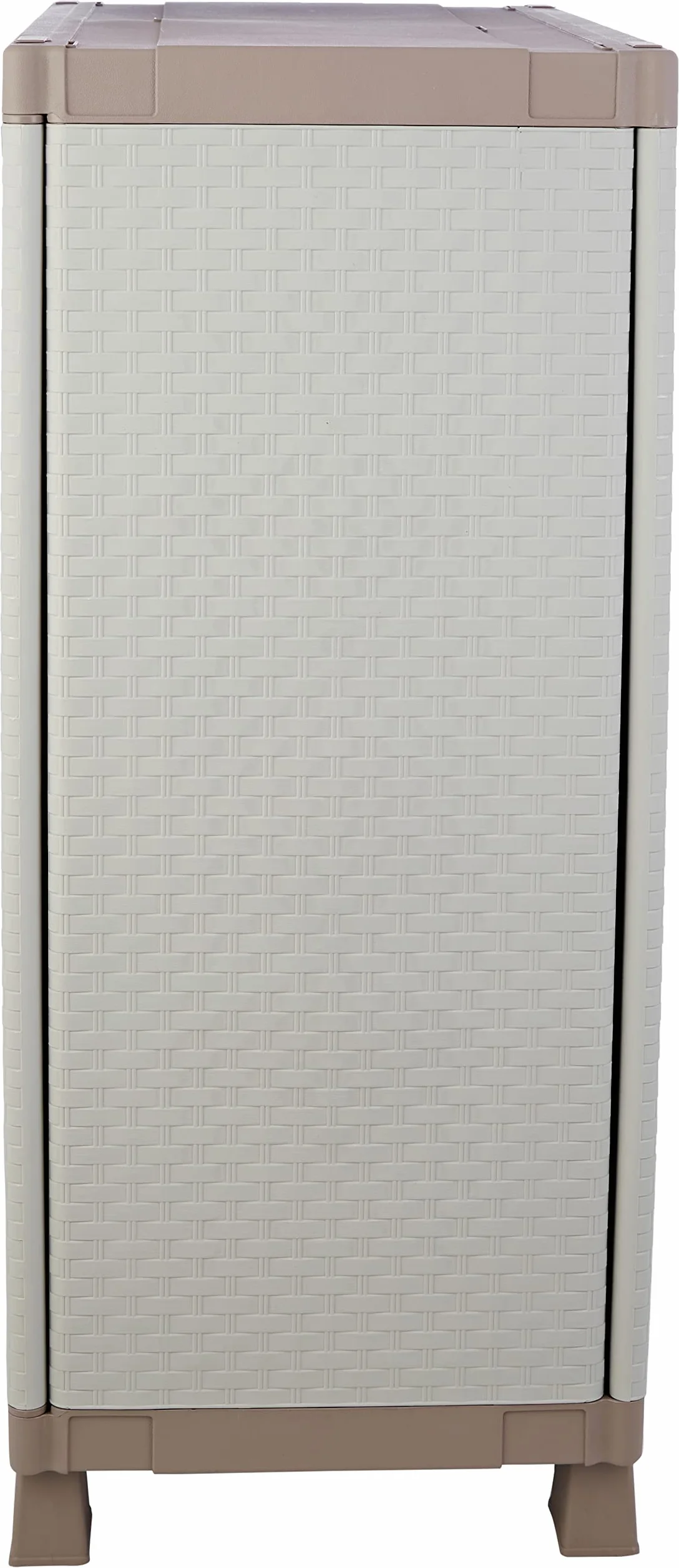 Terry, C-Rattan 680, Armario 2 Puertas y 1 Estante Interno. 68x39x91,5 cm