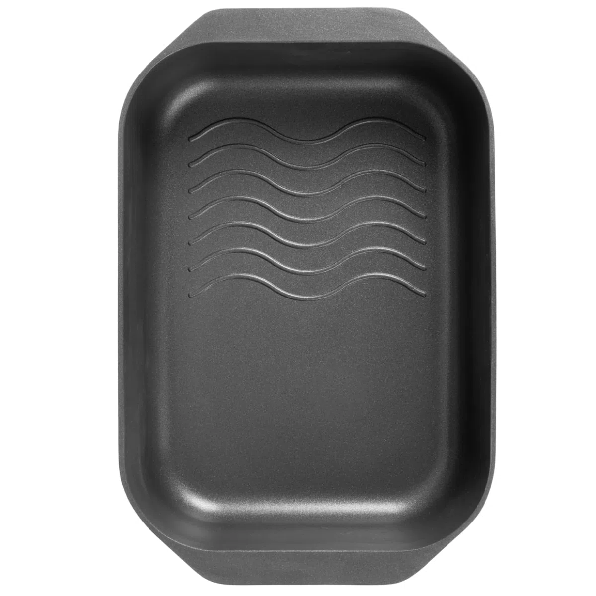 Stone&Stone Fuente para Horno Antiadherente 34x8 cm Rectangular Fuente Lasaña Bandeja Horno con Revestimiento Cerámico Alemán Greblon Apta para Inducción Gas y Horno Sin PFAS PFOA PTFE + Tapa Espátula