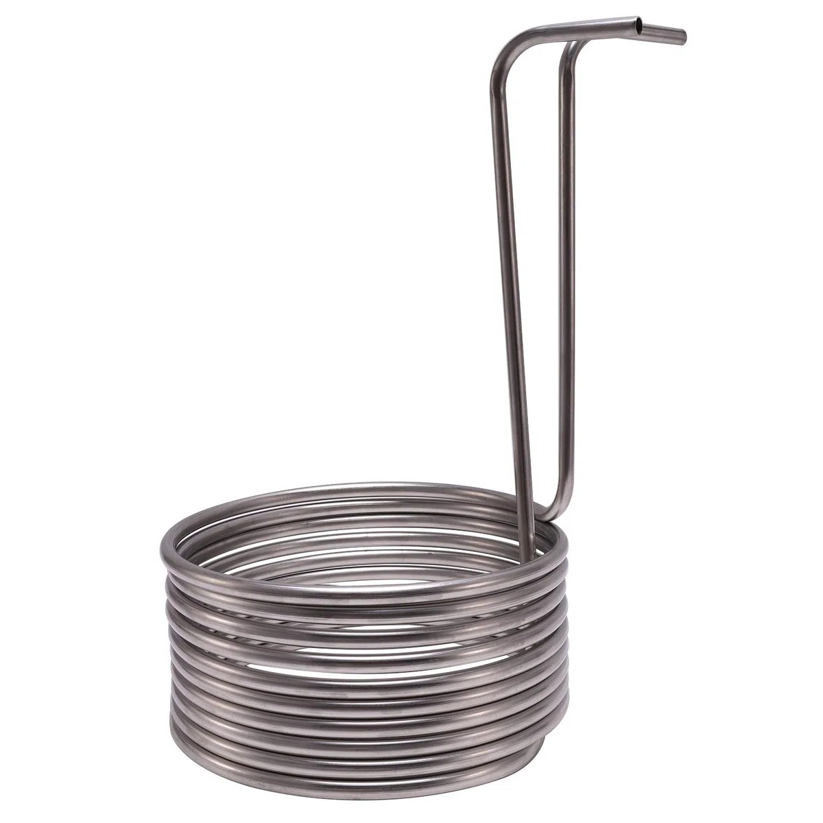 JANZU Tubo de Enfriador de Mosto de InmersióN de Acero Inoxidable para ElaboracióN de Cerveza Enfriador de Mosto Súper Eficiente Parte de la MáQuina para Hacer Vino en Casa