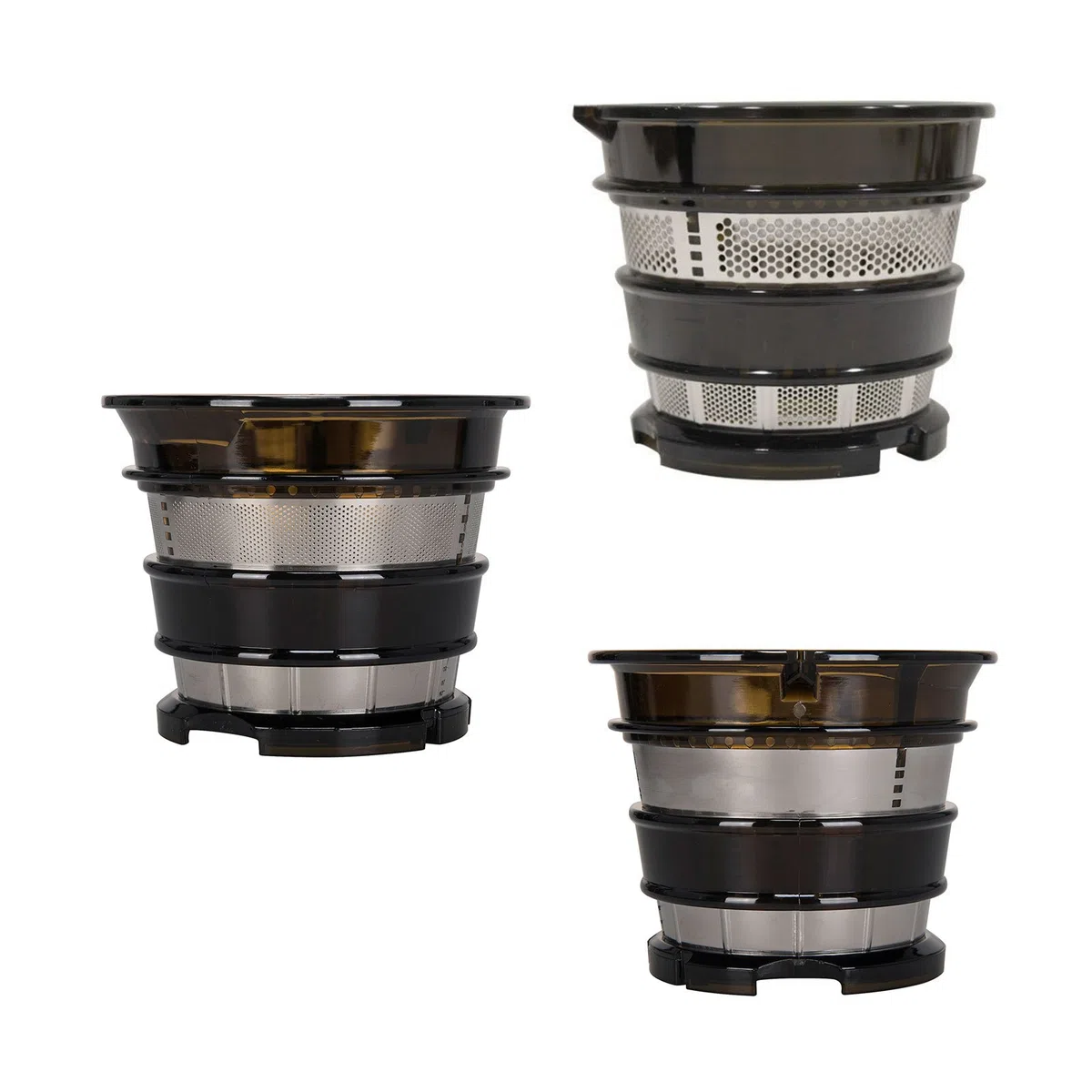 Extractor de jugo BioChef Atlas Whole Slow Juicer PRO – Potente motor 350 W y 40 rpm | Gran apertura 8 cm x 8 cm | Versátil: jugo, sorbets, mantequillas de nuez (plateada)