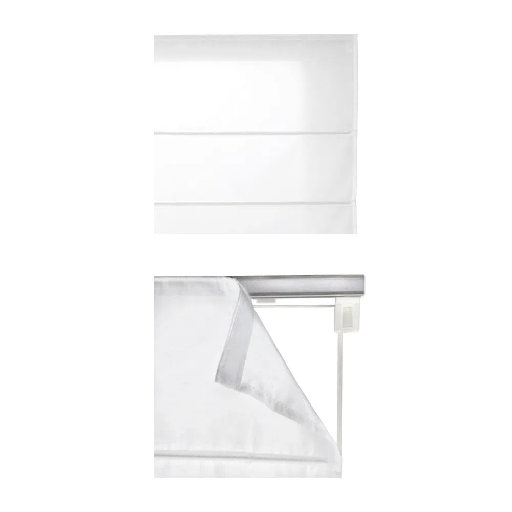 Estores Plegables con Varillas Premium, Estor Traslúcido de Fácil Instalación ofreciendo un Filtrado de Luz Moderado, Aporta Calidez y Estilo a tu Salon o Dormitorio STORESBASIC Crudo 150x250
