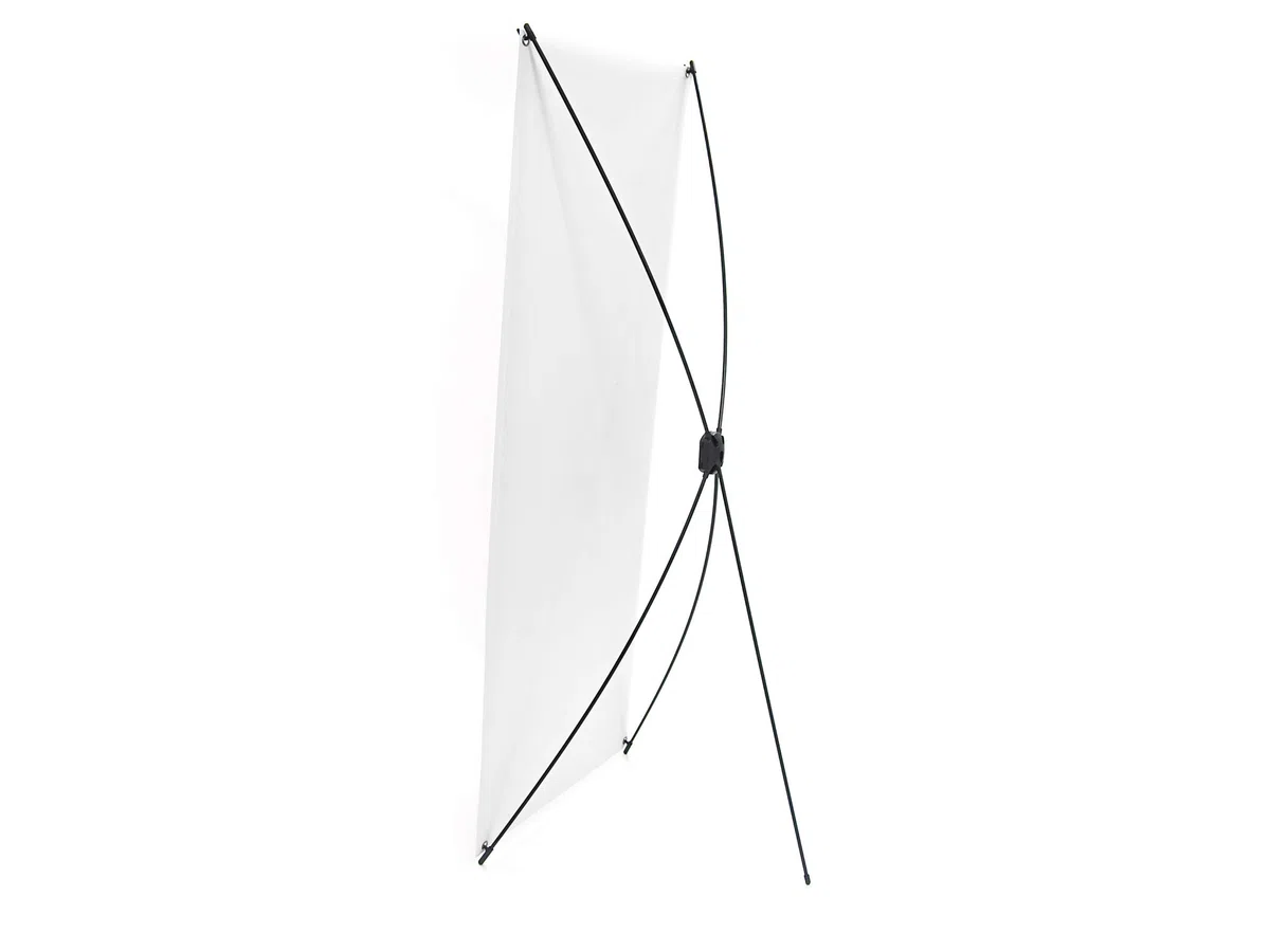 Oedim Photocall Flexible Personalizado para Bodas | 85x200cm | Fabricado en Lona Impresa a Todo Color | Montados sobre Banners con Soporte X