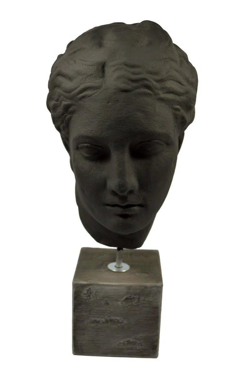 Escultura de la reproducción del busto de la diosa griega de la salud Higía