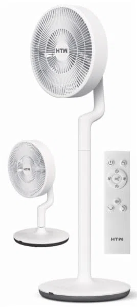Ventilador de pie - mesa 32W Batería incluida