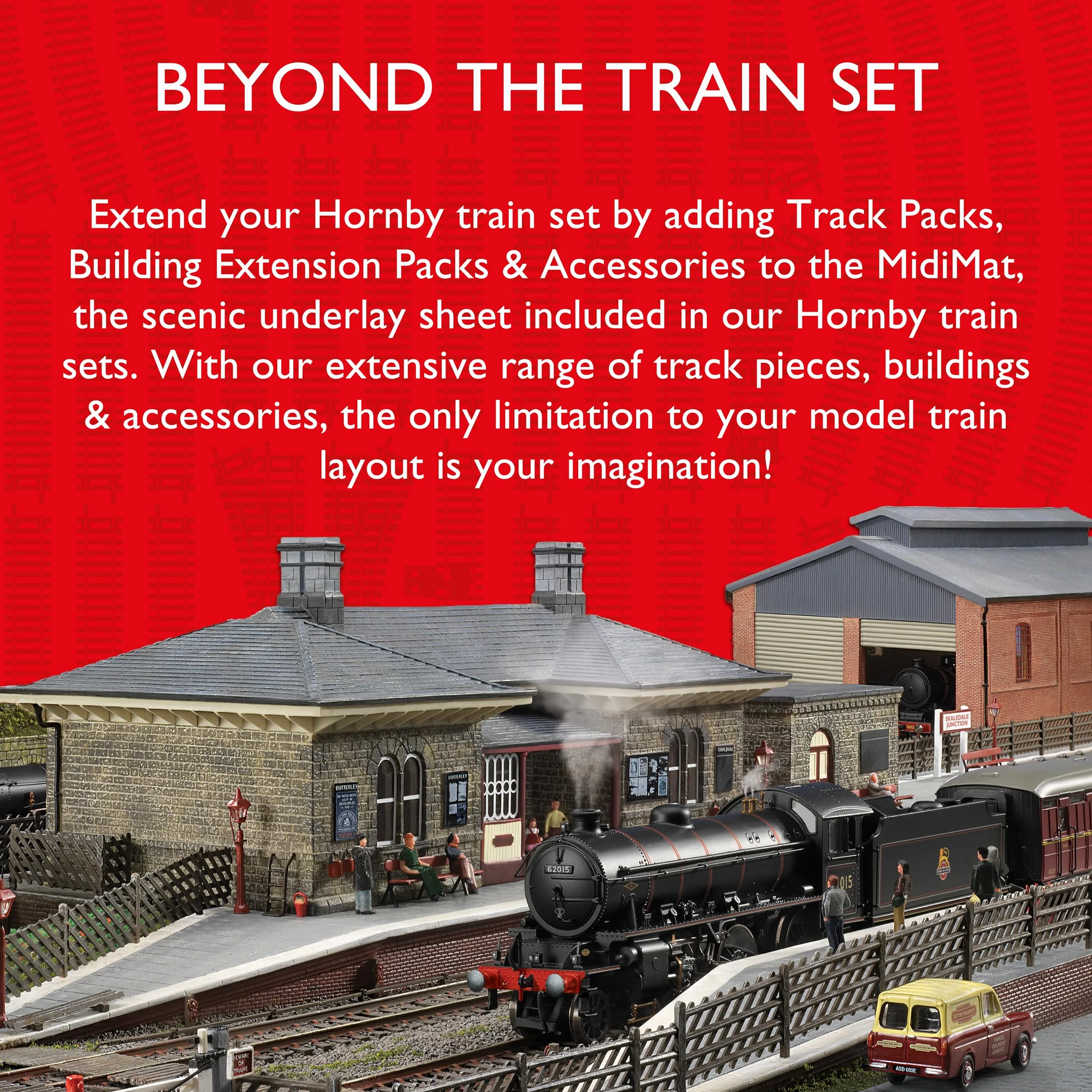 Hornby, Tren BR, clase 264 Pug, 0-4-0ST, 56025 Smokey Joe, era 4/5
