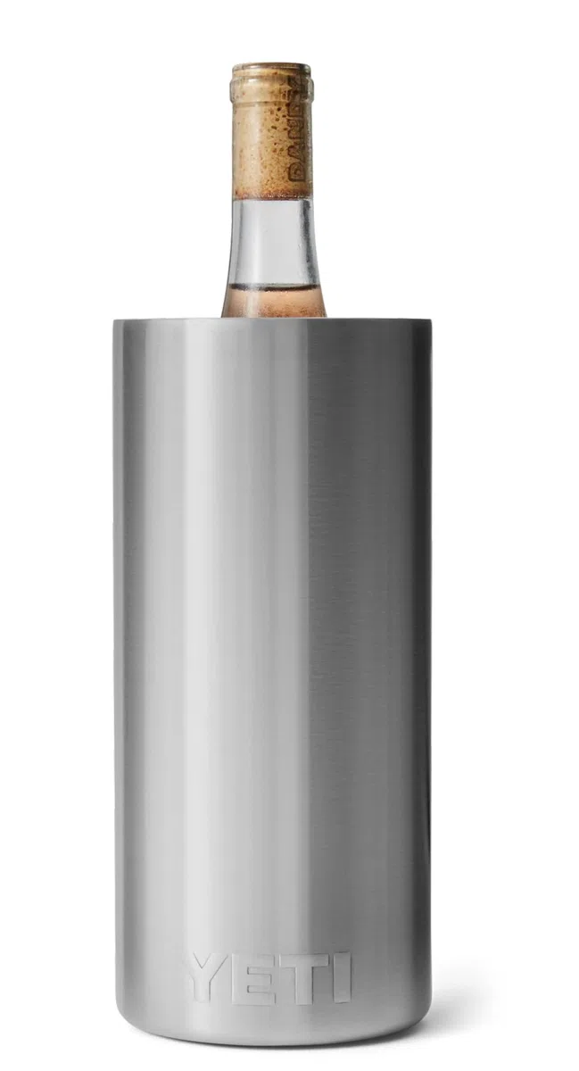 YETI Rambler - Enfriador de vino y champán, aislado de acero inoxidable, acero inoxidable