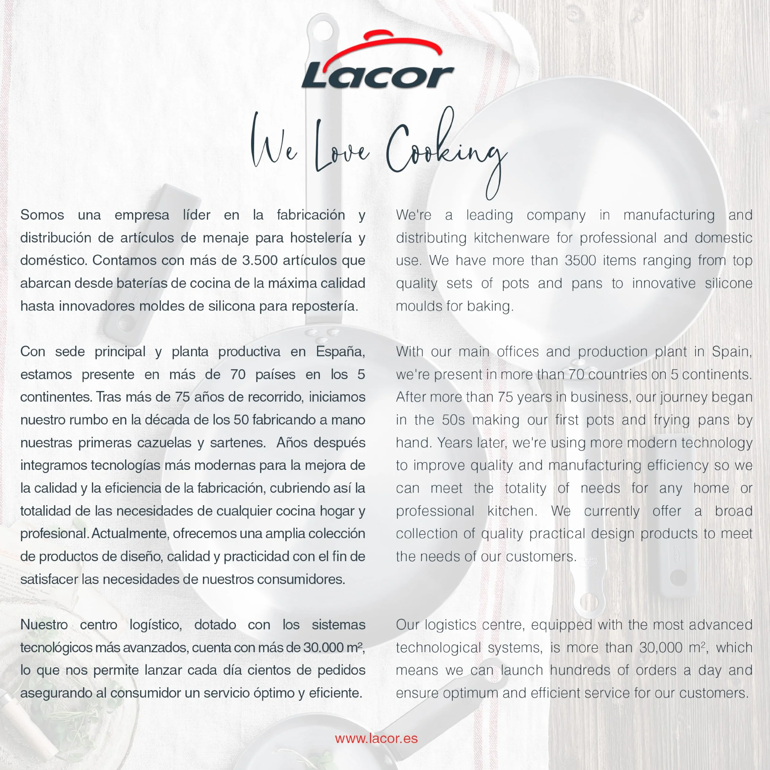 Lacor - 79830 - Wok Belly, Acero Inoxidable 18/10, Ø 30cm, 4,50 litros, Apto para inducción, Fondo Sándwich, Apto para horno, Apto para lavavajillas