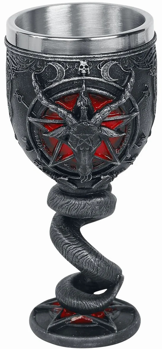 Nemesis Now Baphomet Goblet Sin clasificar Cáliz Negro Poliresina