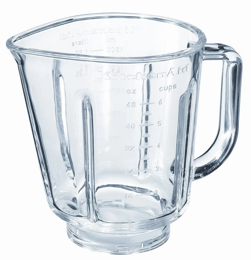 Jarra de cristal de repuesto para batidora Kitchenaid 1,5 litros