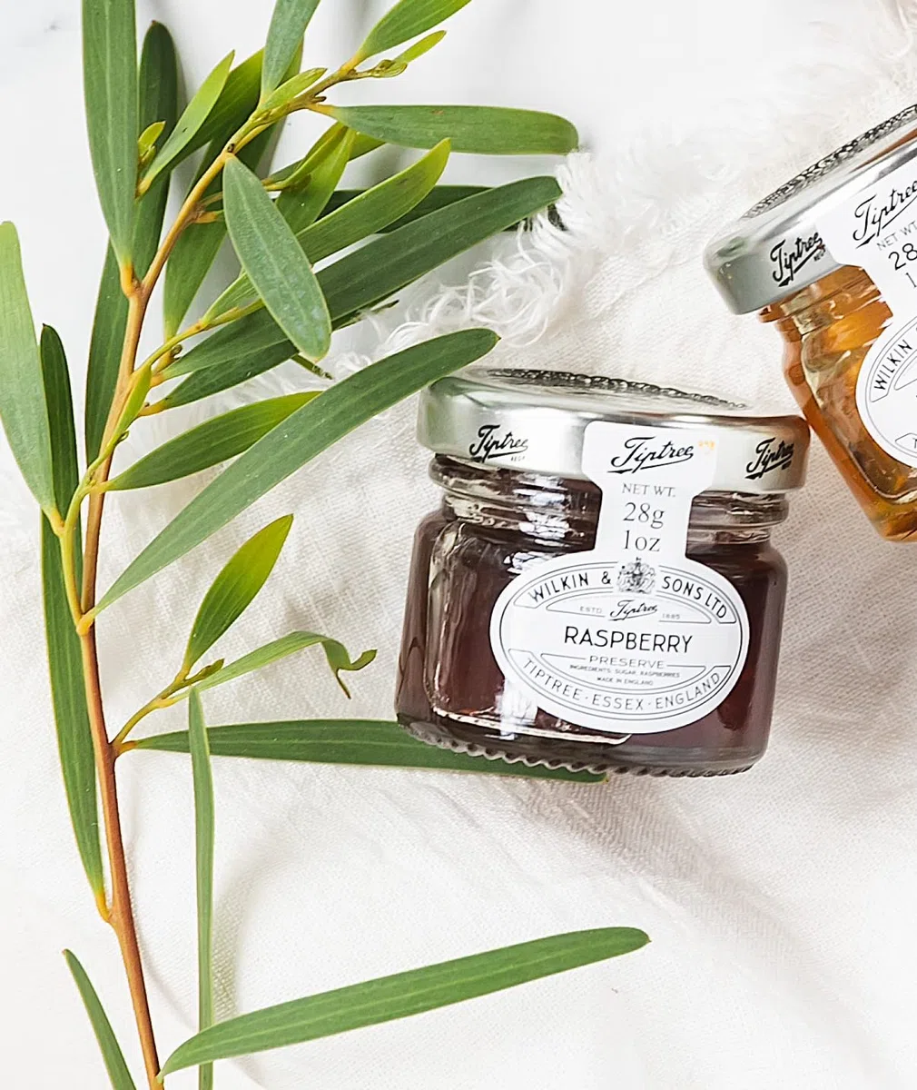 Mermelada Frambuesa 28gr. Tiptree. 72un.