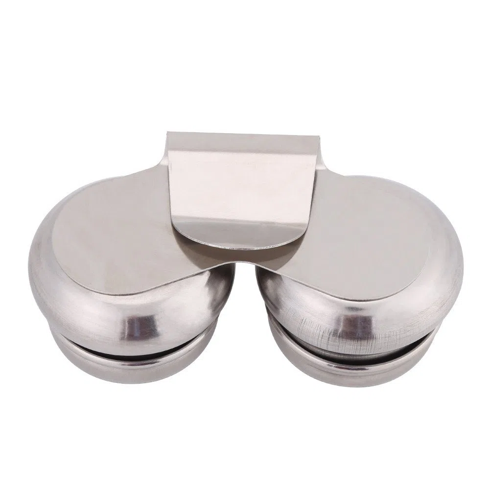 Recipiente de disolvente de trementina Megilp de Pintura al óleo de Copa Doble Grande de Acero Inoxidable con Tapa