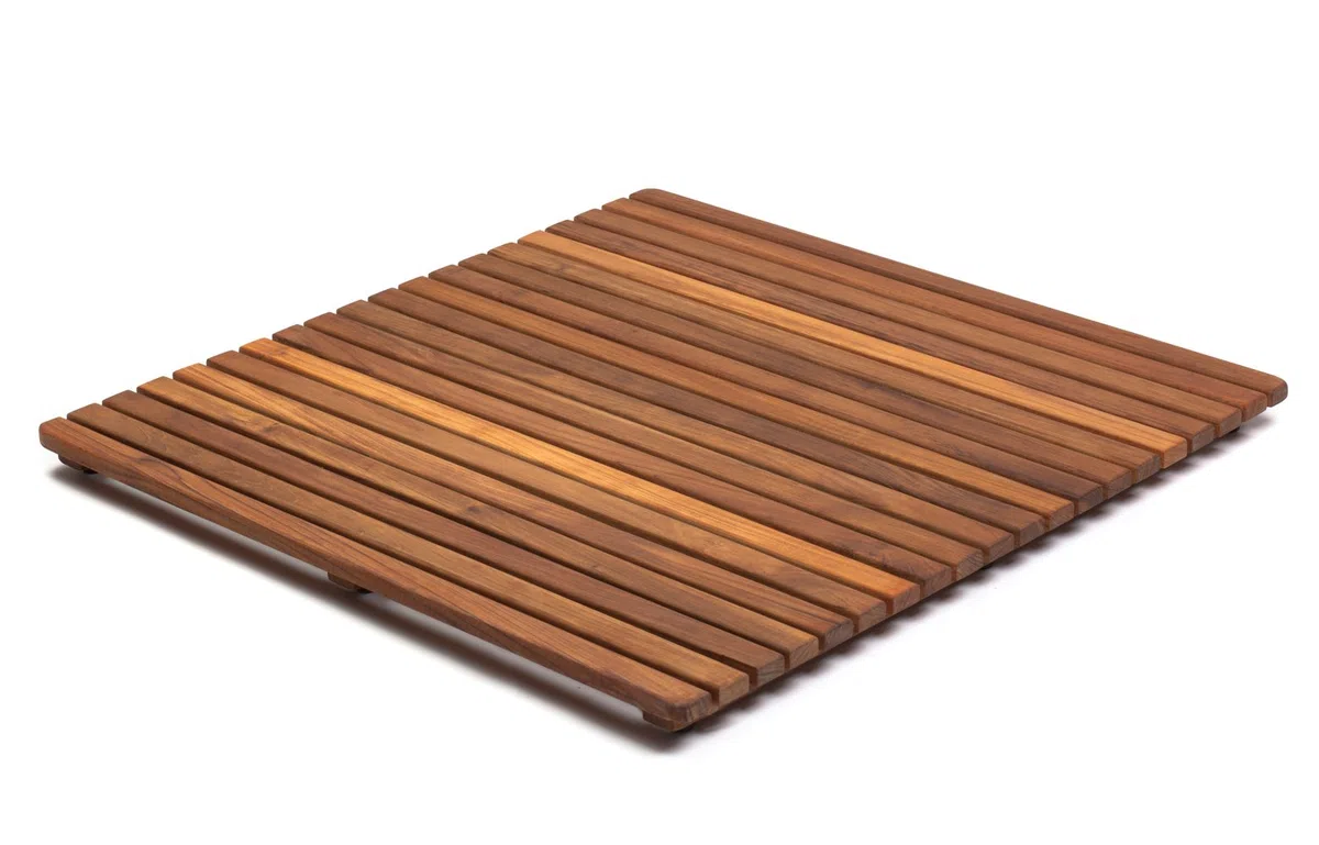 AsinoX TEK4A7171 - Tarima de ducha y baño, 71 cm, color natural