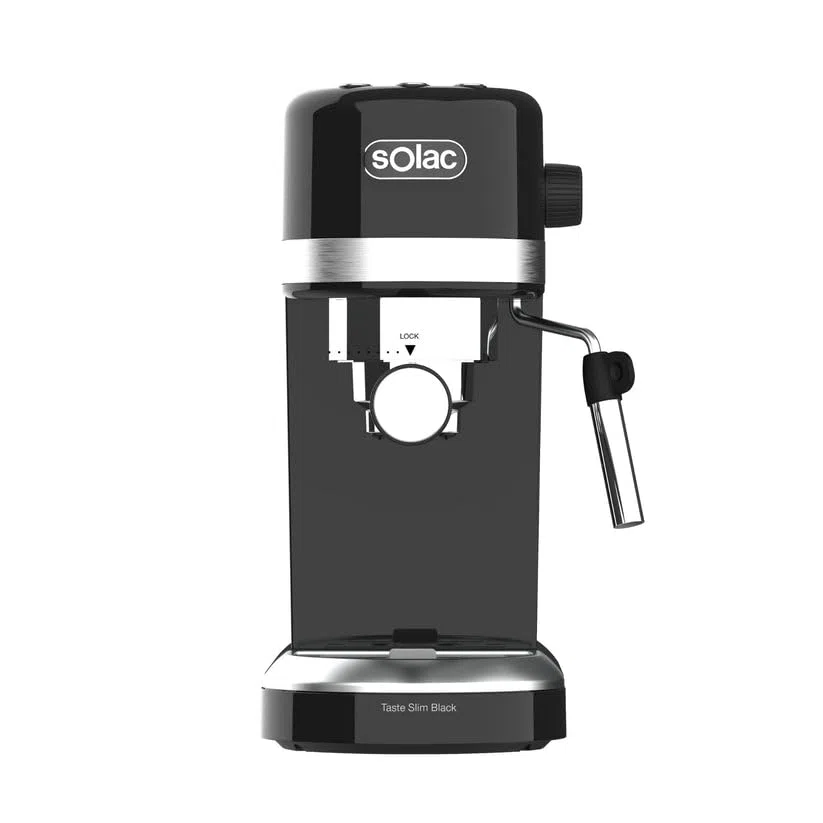 Solac - Cafetera Espresso 1350W | 20 Bares de Presión | Sistema Thermoblock | Café Programable | Vaporizador Orientable | Bandeja Calienta Tazas
