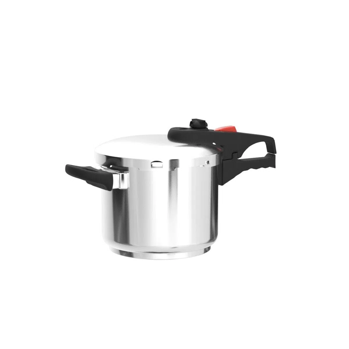 Magefesa Practika Plus - Olla Express Rápida 7.5L, Acero Inoxidable 18/10, Sensor de Presión, Inducción, Ahorro Energético, Cocina Sana, Cierre Fácil