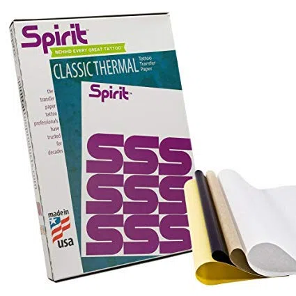 Repro FX Classic Thermal - Plantilla de transferencia para tatuaje (10 hojas)