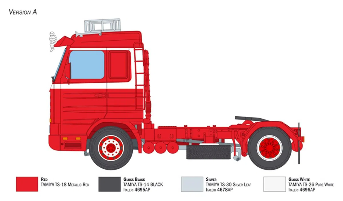 (ITA3950) - Italeri 1:24 - Scania R143 M500 Streamline 4X2