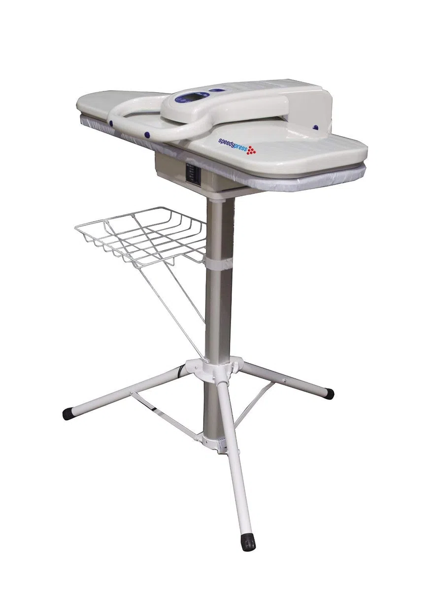 Prensa de Planchado a Vapor Ultra XL con Soporte - El Sistema de Planchado a Vapor Doméstico más Grande y Avanzado de Europa (90cm x 31cm, 2.200 vatios) Para un Planchado Ultrarrápido!