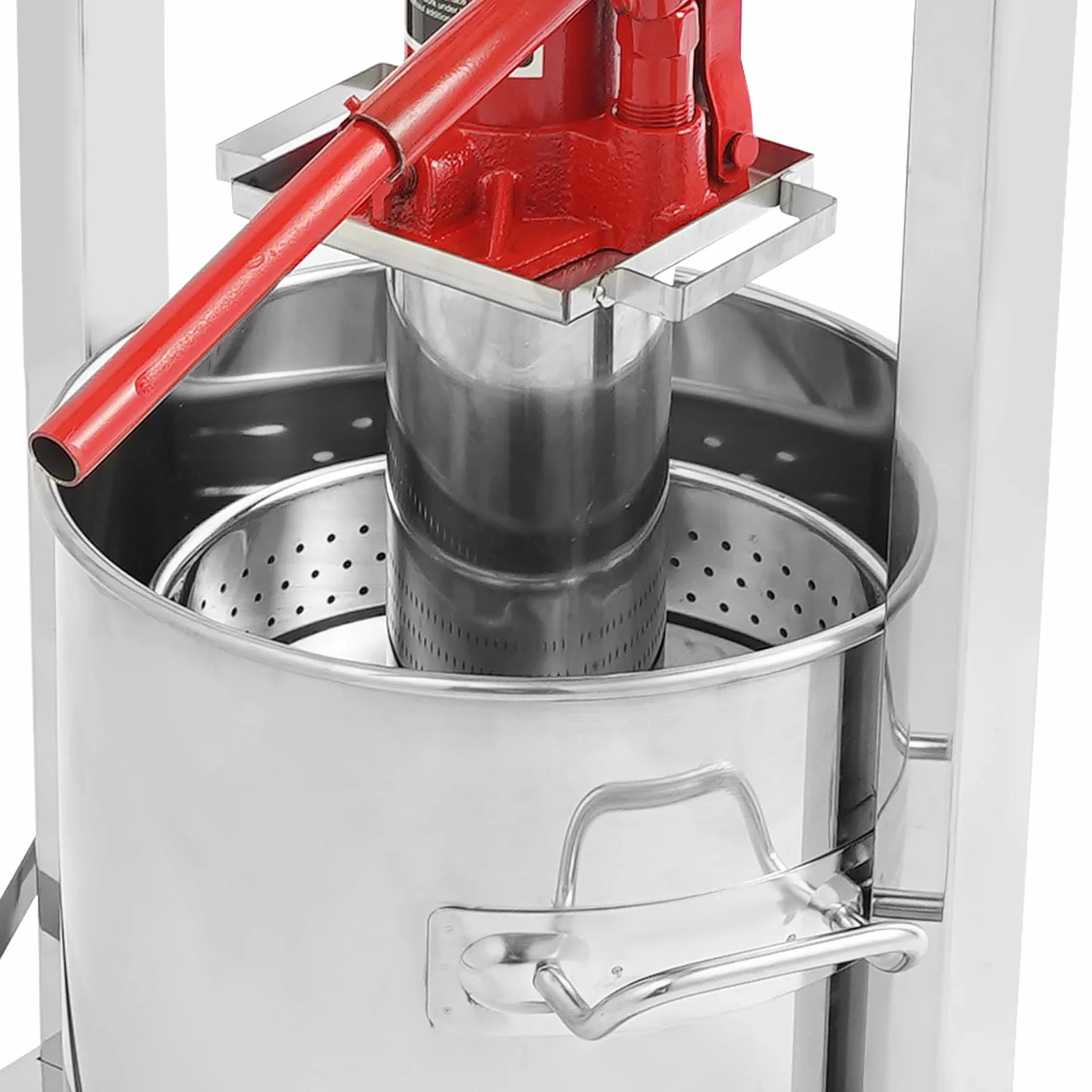 Prensa de vino de fruta,Prensa de sidra de acero inoxidable con hidráulica para sidra,Prensas de vino,Acero inoxidable 304,Vino de uva, accesorios y equipos