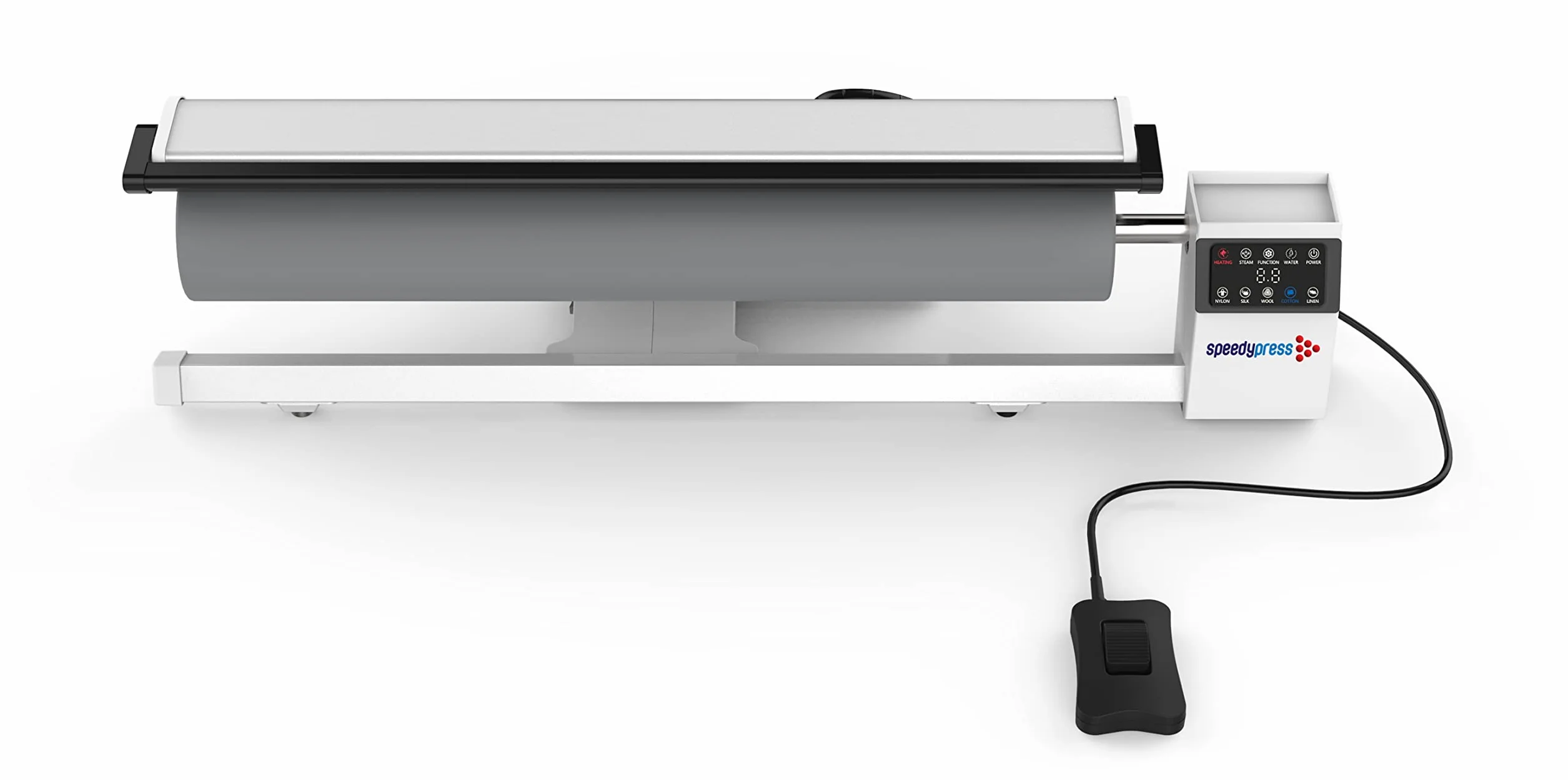 Speedypress Rodillo de Vapor de Hierro Giratorio Prensa de Planchado R02036, 91,5 cm, para Ropa, Cortinas, Sábanas, Manteles