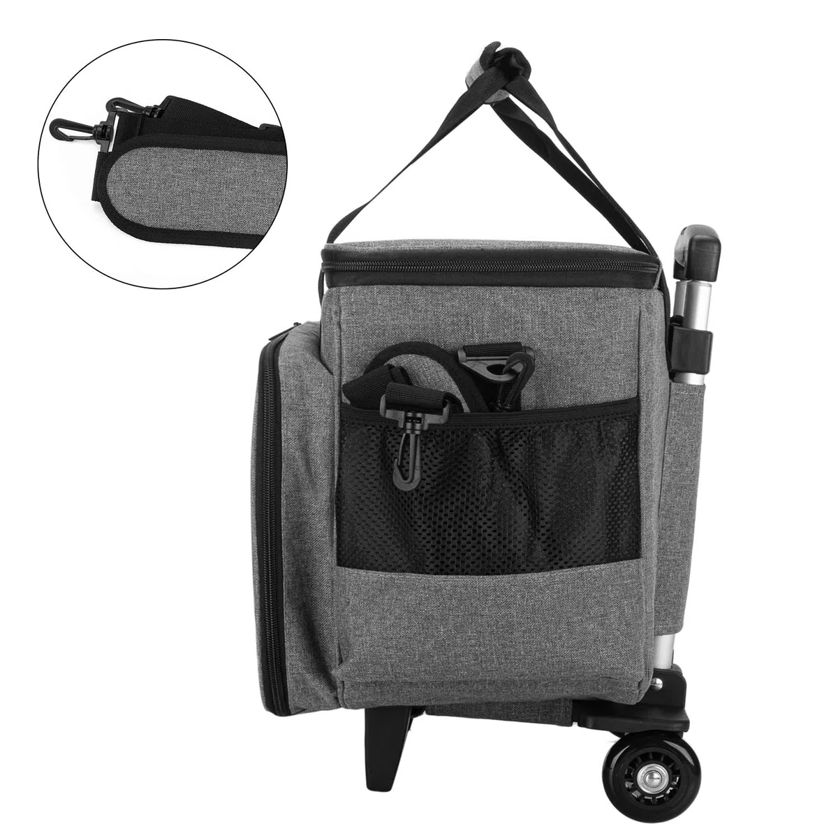 Luxja Bolsa de máquina de Coser Bolsa de Almacenamiento de máquina de Coser, Bolsa de máquina de Coser para Accesorios de Coser