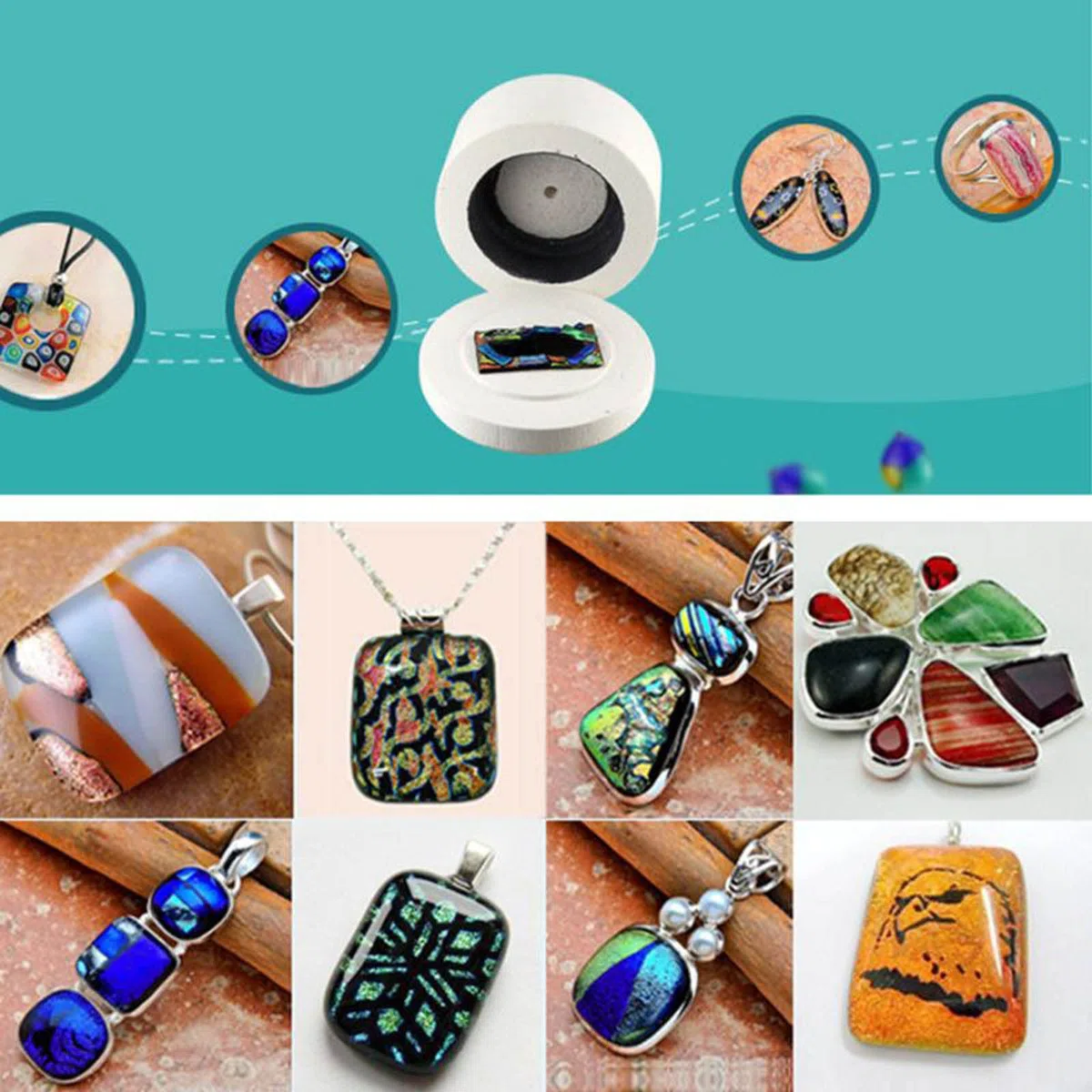 Horno profesional de fibra de cerámica para microondas, horno de microondas grande y pequeño, para fusionar vidrio para hacer herramientas de joyería, horno de microondas profesional para fusión de