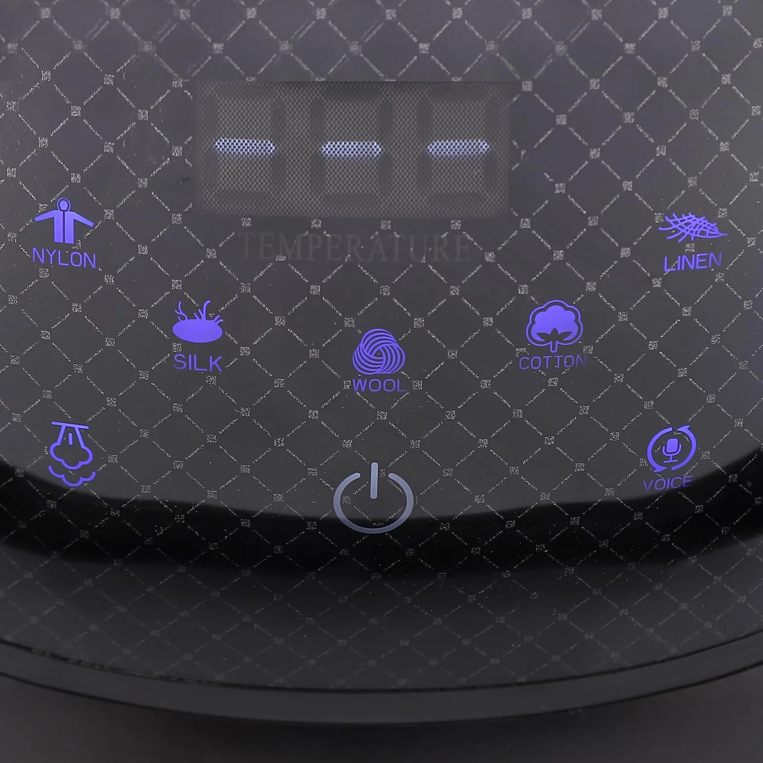 Máquina de planchado, prensa de vapor inteligente con 5 programas de planchado, pantalla, plancha de vapor con pantalla táctil para dormitorio, salón, tienda de trajes, bricolaje, depósito de 1 L