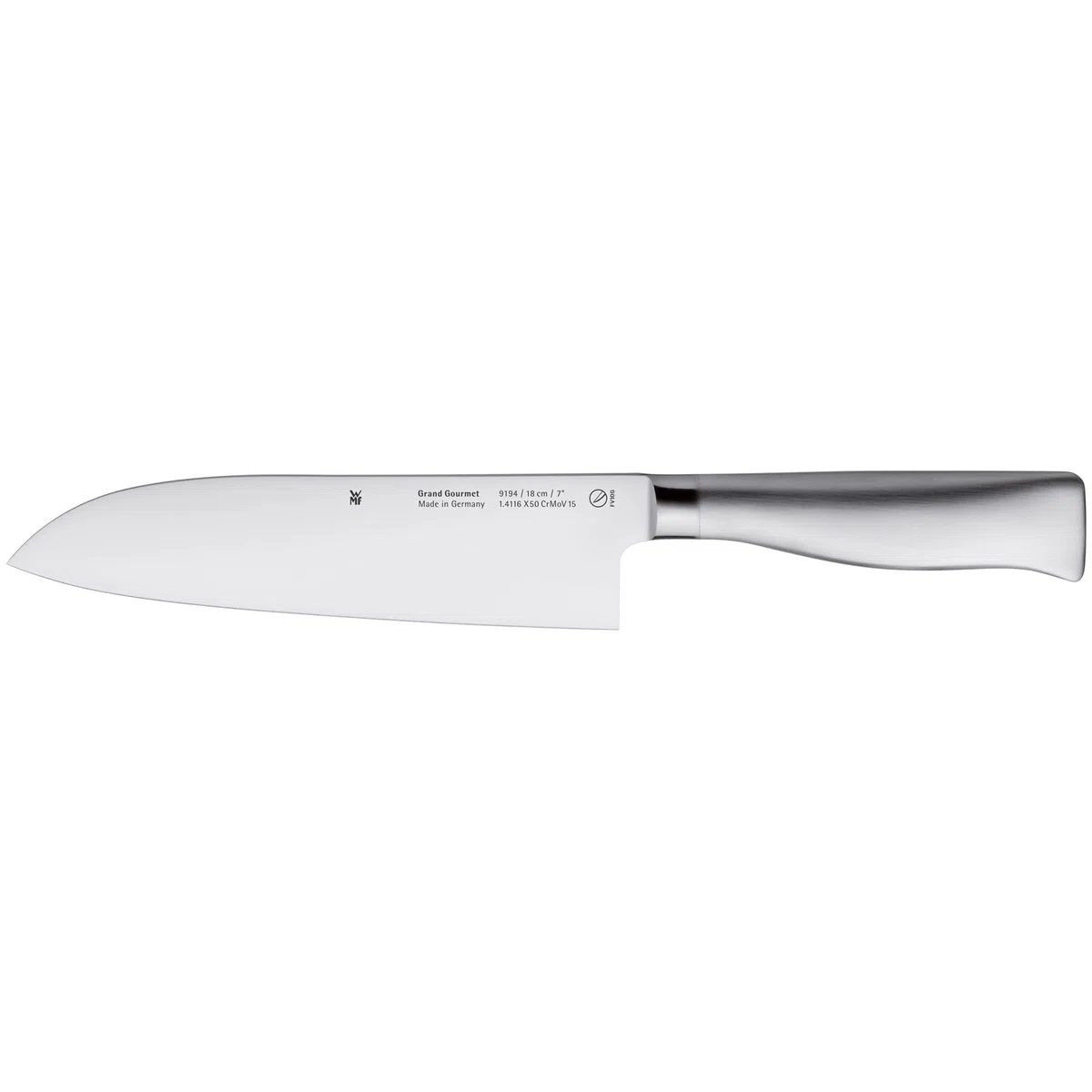WMF Cuchillo japonés Santoku, longitud de hoja 18cm, colección Grand Gourmet
