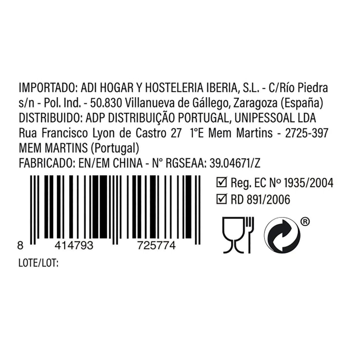 Quid Duna Vajilla Cerámica Apto Microondas Apilable