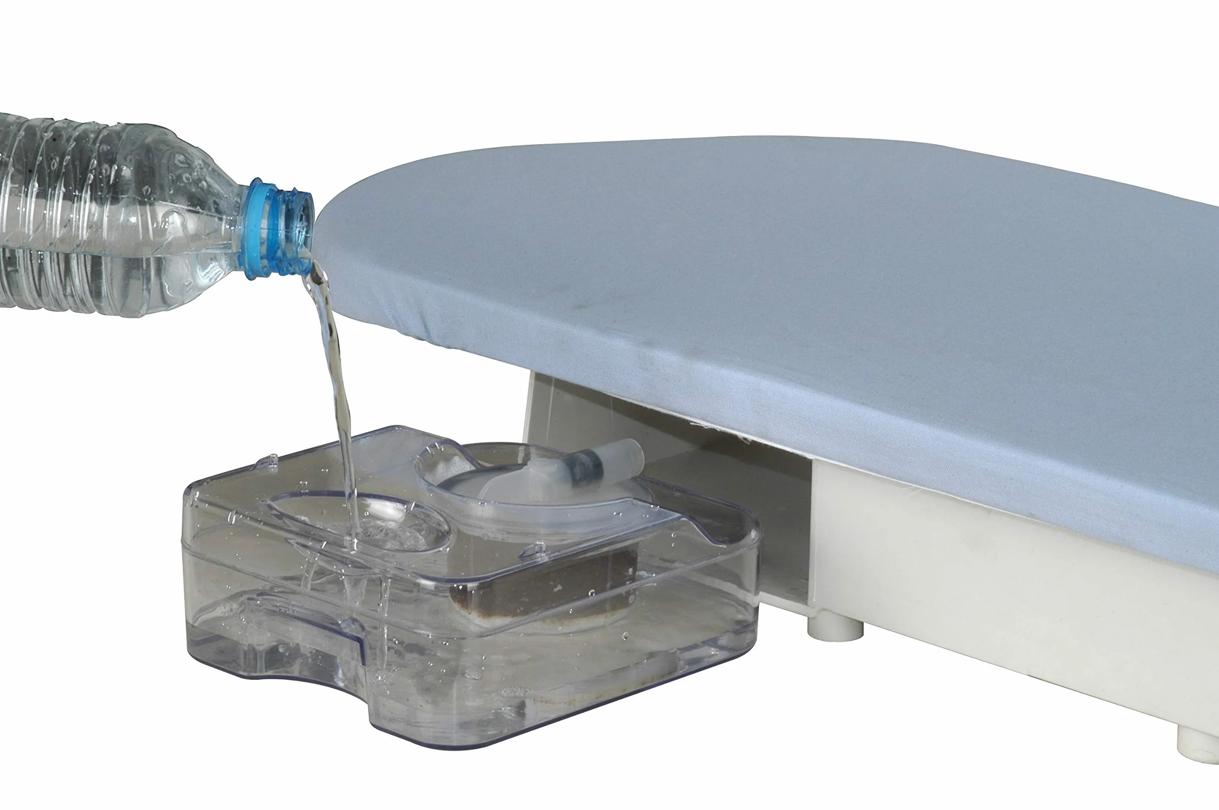Speedypress - Prensa de vapor 71HD, color blanco, resistente, profesional, 67 cm con soporte (+ accesorio de hierro gratis, filtro de agua antical y cubierta de repuesto y fieltro de espuma)