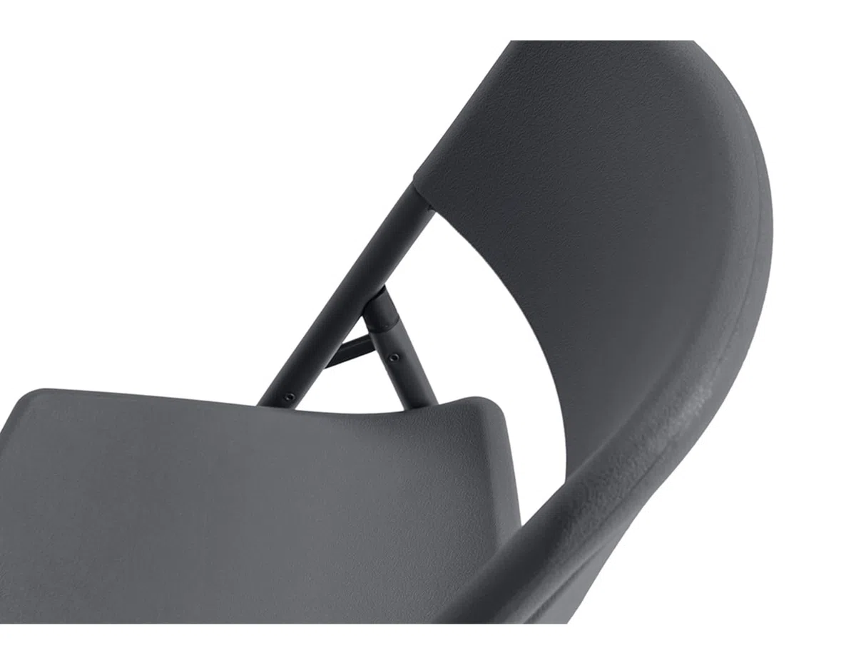 ZOWN Silla Plegable Profesional Norman con Asiento y Respaldo de Polietileno. Amplia, sólida y Confortable. Capacidad 272 kg con Protección UV e Hidrófuga