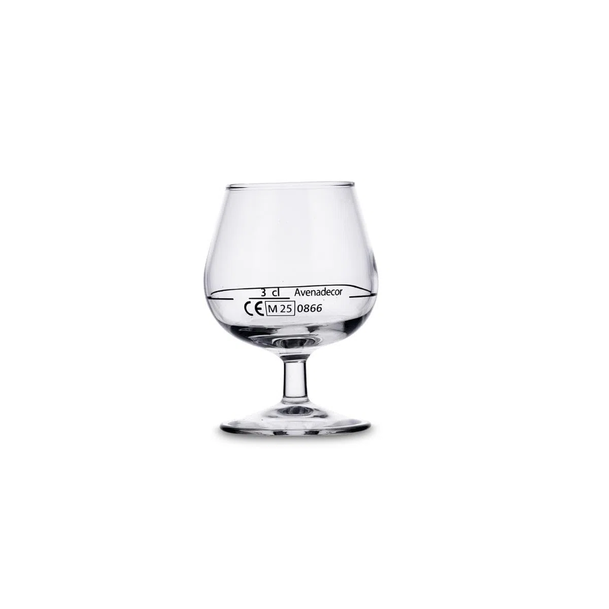 Arcoroc Set 12 Copas coñac de Vidrio 15cl, Marca de 3cl