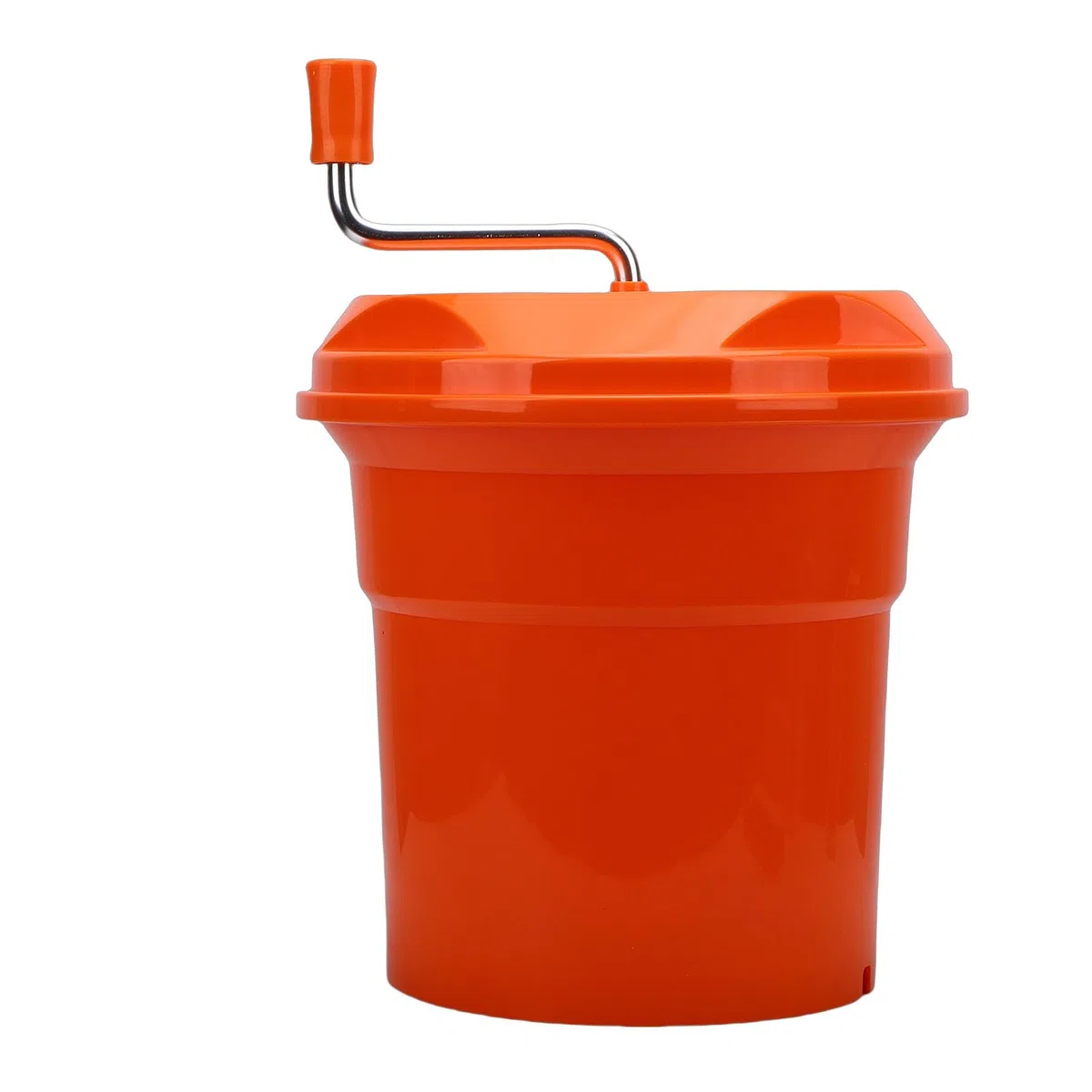 Bewinner Centrifugador de Ensalada con de Freno, 12L de Gran Capacidad, Secador Manual de Verduras para Cocina, Uso Comercial y Doméstico, Centrifugador de Lechuga