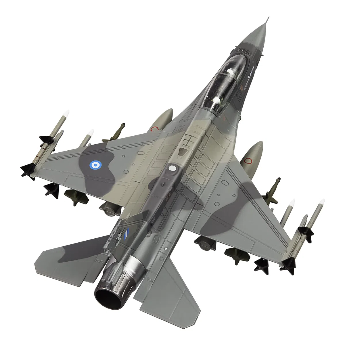 Modelo de avión militar 1:72 F16D modelos de aviones de metal modelo de avión fundido a presión modelo de avión para coleccionar o regalar