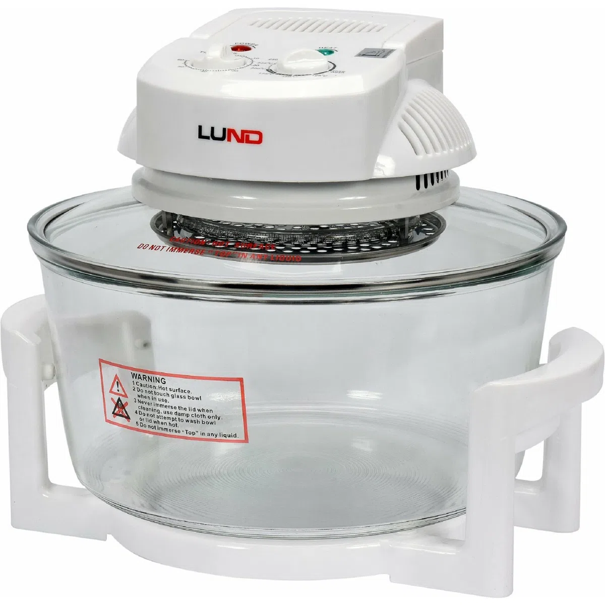LUND HALOGEN OVEN 17L WHITE
