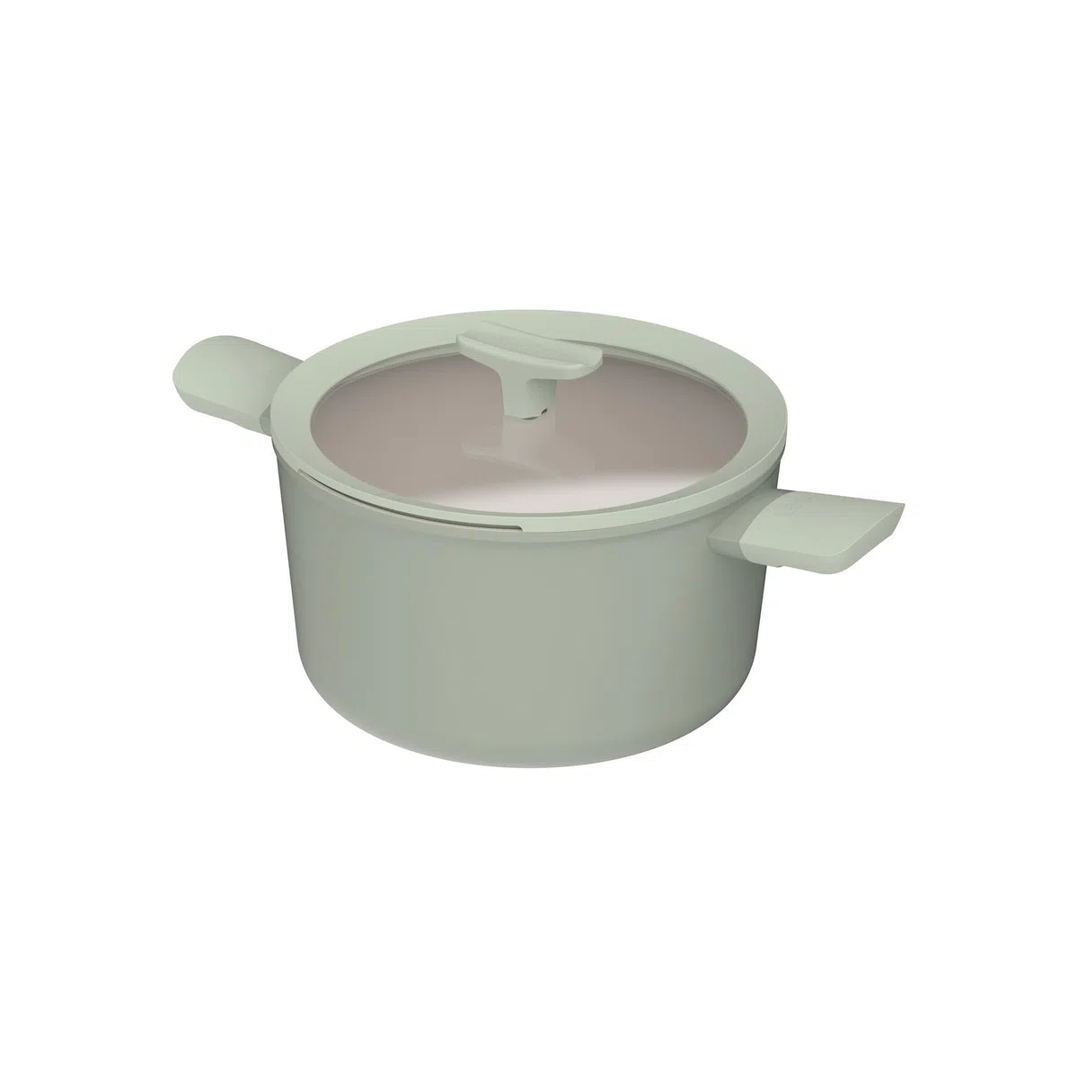 Berghoff Leo - Olla tapada antiadherente Balance Sage 24x14cm