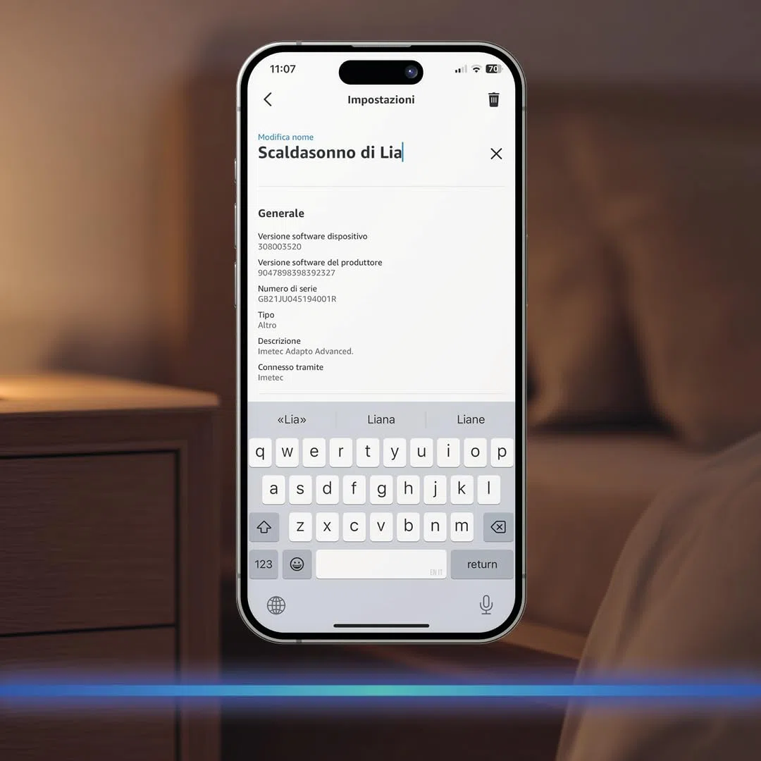 Calentador de Cama imetec cubrecolchón eléctrico de Matrimonio