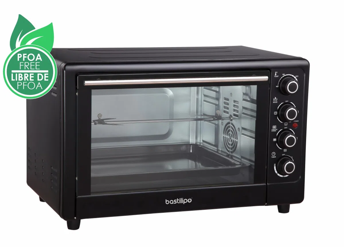 Bastilipo - Milan Black – Horno de sobremesa de 50 litros