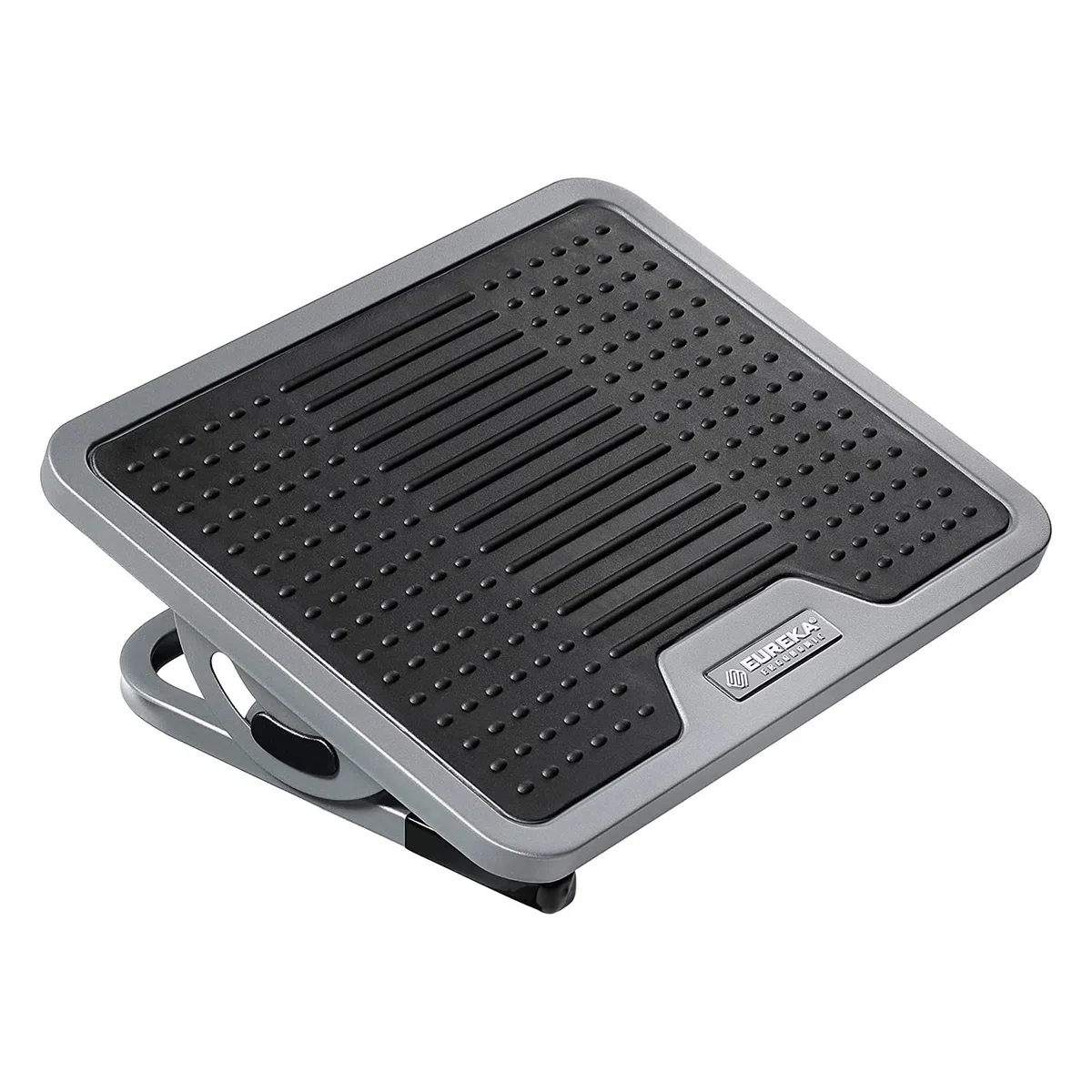 EUREKA ERGONOMIC Reposapiés Ajustable Ergonómico Bajo Escritorio Con Masaje para La Oficina en Casa