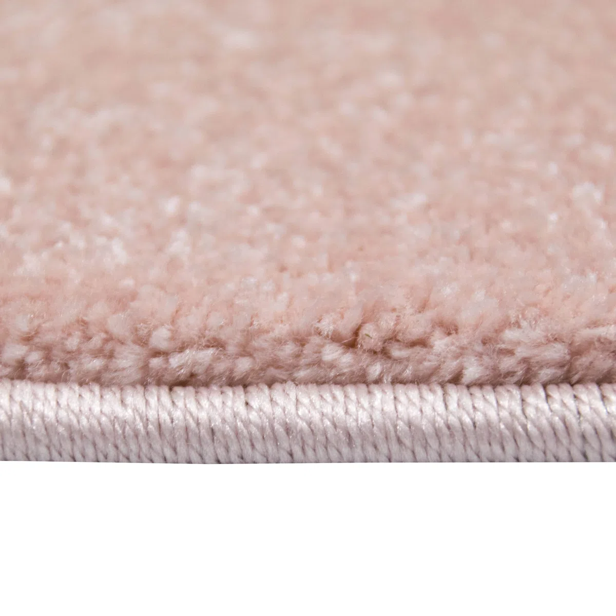 Teppich-Traum Alfombra de Juego Infantil Estrella en Rosa con Estampado de estrellitas Blancas, 120 cm rodondo