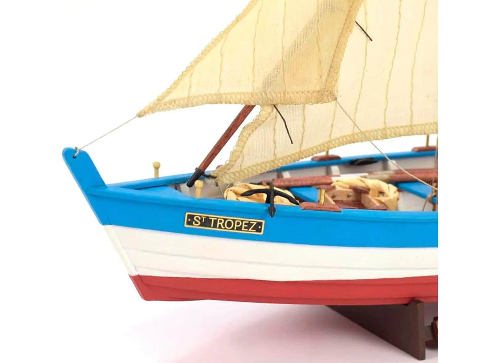 Artesanía Latina - Maqueta de Barco en Madera - Barco de Pesca La Provençale - Modelo 19017-N, Escala 1:20 - Maquetas para Montar - Nivel Principiante