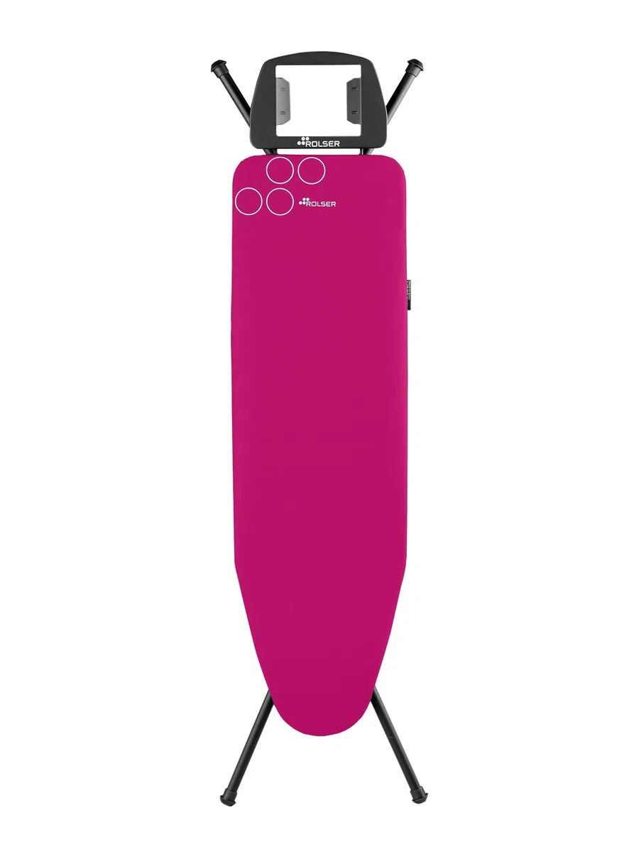 Tabla de Planchar Rolser K-S Black Tube - Cotó Fucsia - 110x32 cm