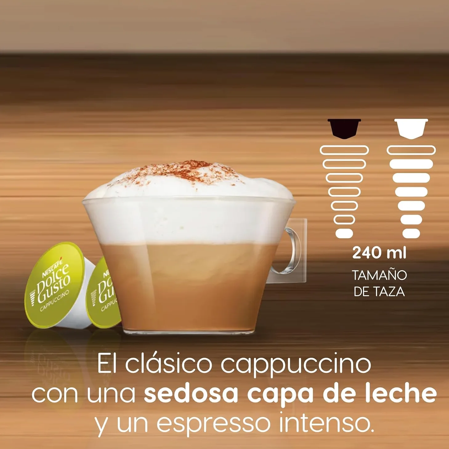 De'Longhi Dolce Gusto Genio S EDG226.A, Máquina de Café en Cápsulas, Incluye 3 Paquetes de Cápsulas, Diseño Compacto, Tamaño de Bebida Ajustable, Depósito de Agua Extraíble de 0,8L, 1600 W, Gris