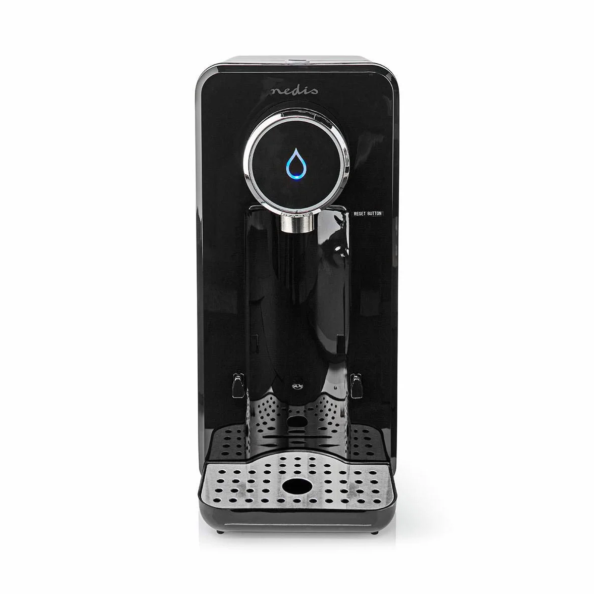 Nedis KAWD100FBK Dispensador de Agua Caliente – 2,5 L – 2600 W – Ebullición Instantánea – Funcionamiento con un Solo Botón – Negro