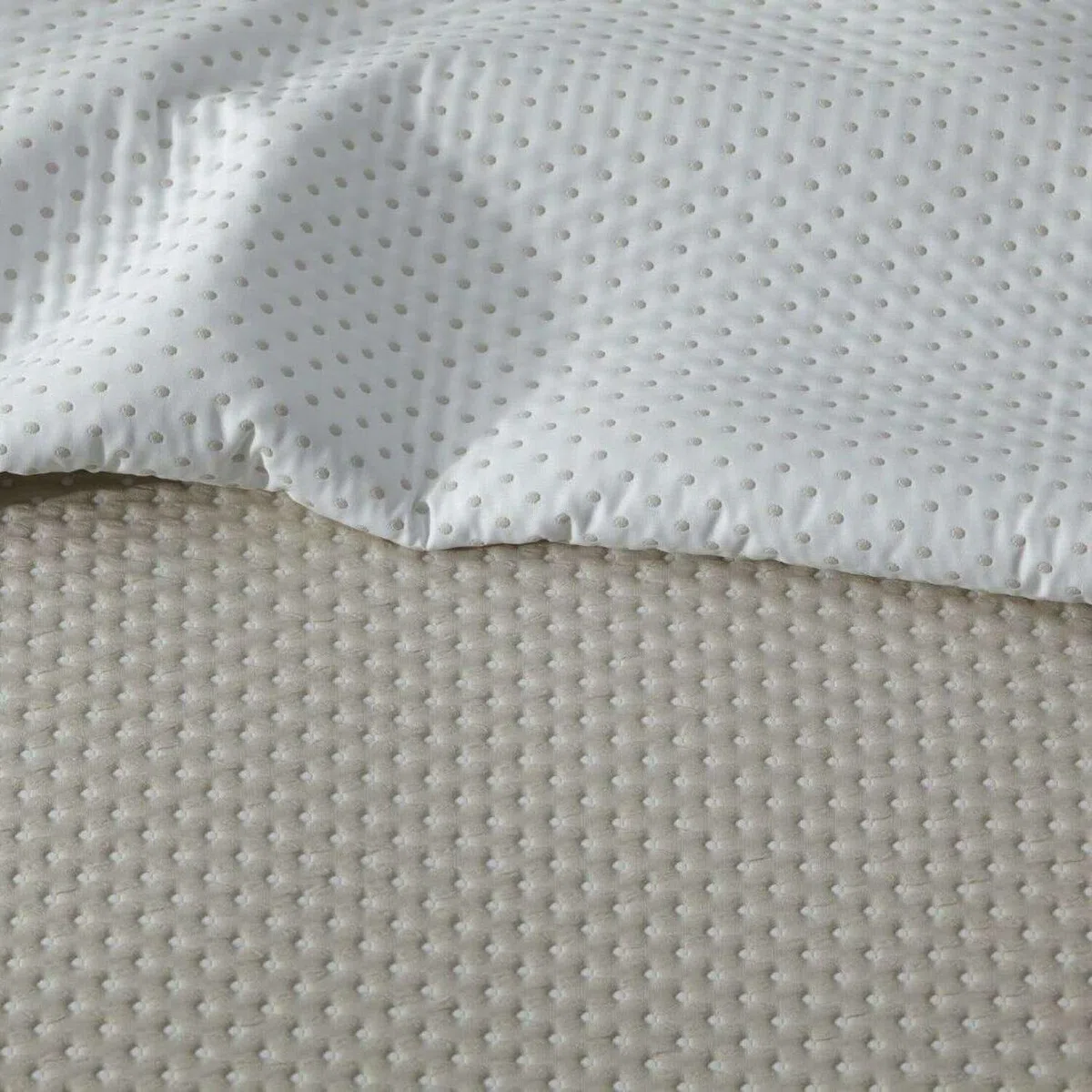 Burrito Blanco | Colcha Verano | Cama de 90cm. (+Medidas Disponibles) | Diseño 162 | Color Lino (90x190/200cm.)