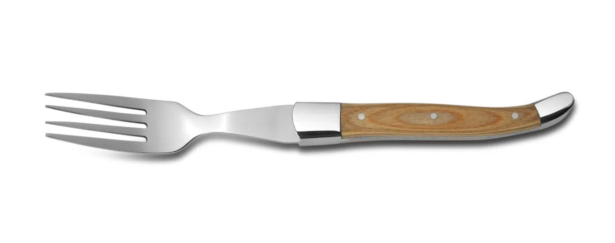 Comas SteakGABEL ALPS Chuleteros HQ - Juego de 6 cubiertos para carne (acero inoxidable)