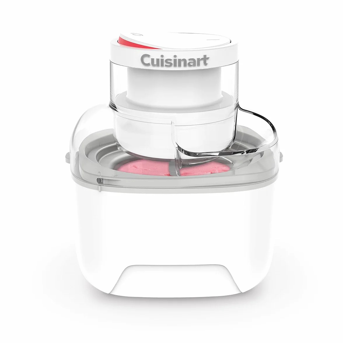 Cuisinart Solo Scoops Máquina de helado | Máquina de helado y helado casero en 25 minutos | Sorbete | Yogurtera helada | Compacta y ahorra espacio | Tazón de batido de 475 ml | ICEM10
