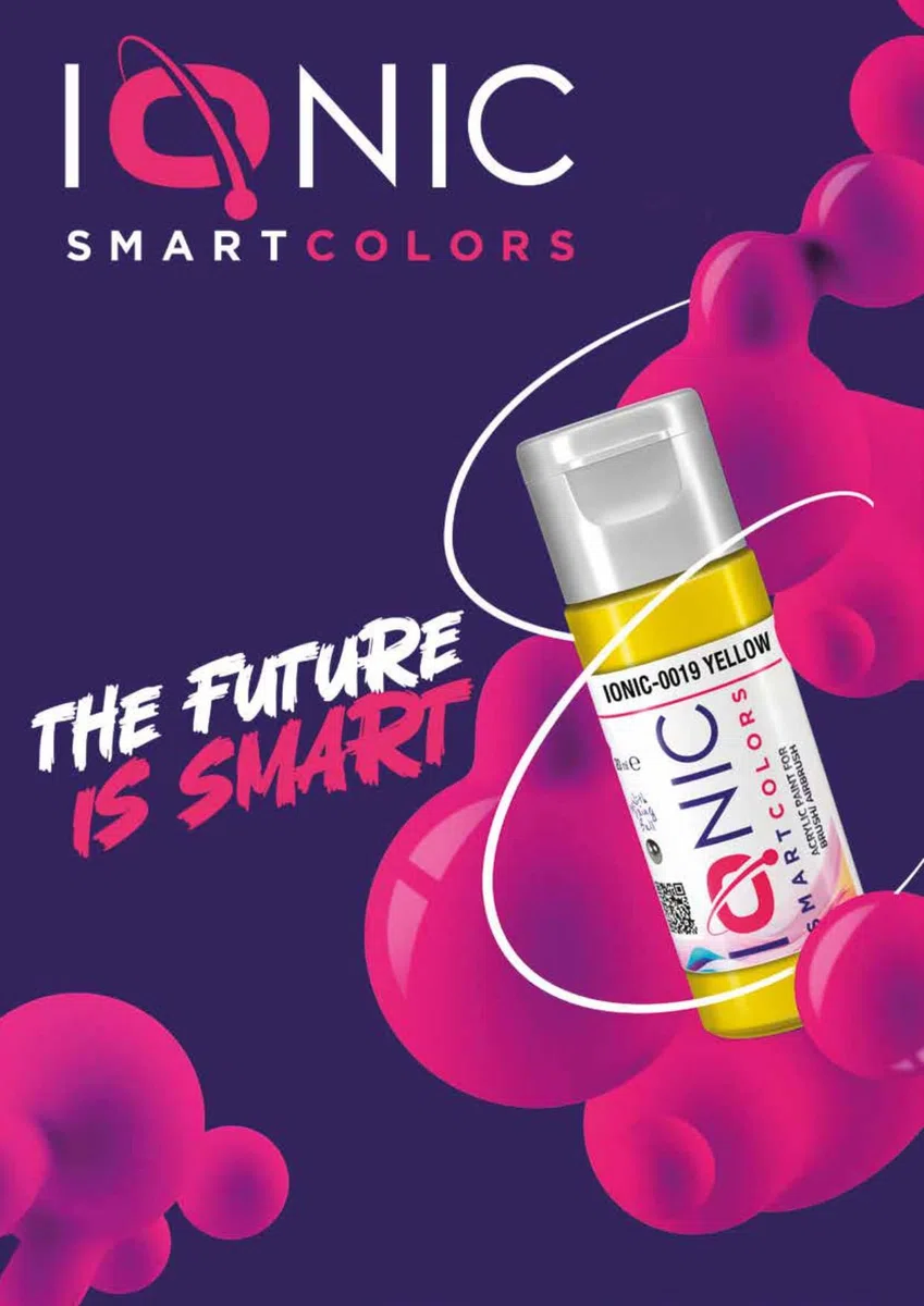 IONIC Smart Colors Colores Esenciales Expansión Set - 12 Pinturas Acrílicas para Wargames - IONIC-0501